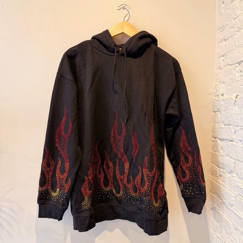 Forever 21 X Flamin Hot Cheetos Hooded Sweatshirt - Picture 2 of 7